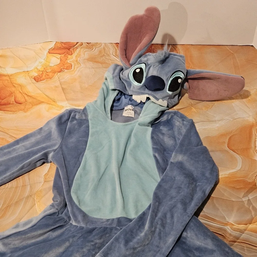 Disney Stitch Spirit Halloween Costume Girls 12-14 Hooded Dress Lilo & Stitch